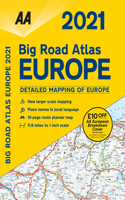 Big Road Atlas Europe 2021