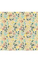 Retro Flora Designer Gift Wrap