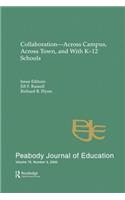 Collaboration--across Campus, Across Town, and With K-12 Schools