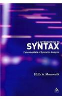 An Introduction to Syntax