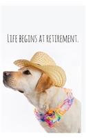 Life begins at retirement.