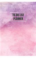 To Do List Planner: Notebook Organizer Journal Notes Schedule Daily Planner Work Activities Priorities and Tasks To Success Personal Time Management 110 Pages 6 x 9 inc