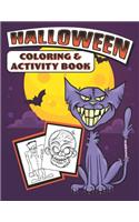 Halloween Coloring & Activity Book