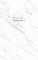 Bullet Journal: (Marble and Gold Bullet Journal)