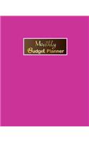 Monthly Budget Planner: Yearly & Monthly Budget Expense Tracker Organizer for Budget Planner and Financial Planner Workbook 128 Pages 8 X 10 Inch(3 Monthly Budget Planner)