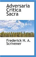 Adversaria Critica Sacra