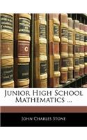 Junior High School Mathematics ...