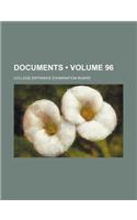 Documents (Volume 96)