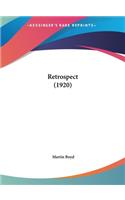 Retrospect (1920)