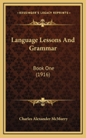 Language Lessons and Grammar