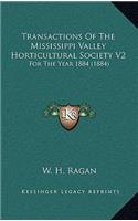 Transactions of the Mississippi Valley Horticultural Society V2