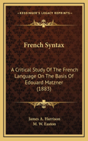 French Syntax