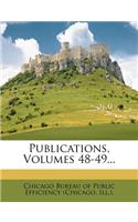 Publications, Volumes 48-49...