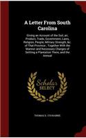 A Letter from South Carolina