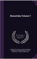 Biometrika Volume 7