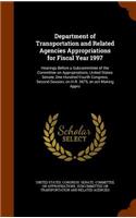 Department of Transportation and Related Agencies Appropriations for Fiscal Year 1997: (English)