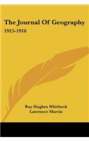 Journal Of Geography