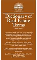 Dictionary of Real Estate Terms