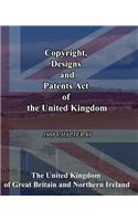 Copyright, Designs and Patents Act of the United Kingdom: 1988 Chapter 48(English)