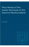 Place Names of the Avalon Peninsula of the Island of Newfoundland