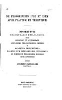 De pronominibus Ipse et Idem apud Plautum et Terentium