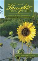 Thoughts from Within: Poems for the Inner Spirit Volume 1(English)