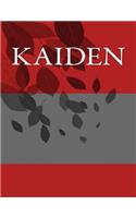 Kaiden