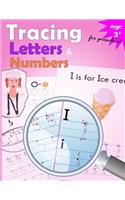 Tracing Letters and Numbers for Preschool