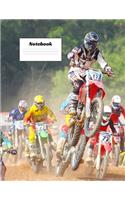 Motorcross Race Notebook
