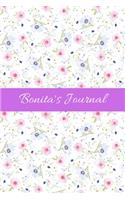 Bonita's Journal: Cute Personalized Name Notebook for Girls & Women - Blank Lined Gift Journal/Diary for Writing & Note Taking