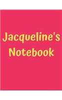 Jacqueline's Notebook