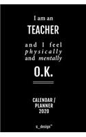 Calendar 2020 for Teachers / Teacher