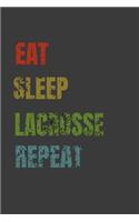 Eat Sleep Lacrosse Repeat