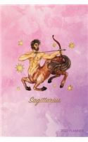 Sagittarius 2020 Planner: Weekly + Monthly View - Zodiac Starsign Astrology - 6x9 in - 2020 Calendar Organizer with Bonus Dotted Grid Pages + Inspirational Quotes + To-Do Lis(9 Starsign Planners)