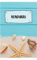 Honduras: Liniertes Reisetagebuch Notizbuch oder Reise Notizheft liniert - Reisen Journal für Männer und Frauen mit Linien