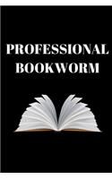 Professional Bookworm - Book Lover Journal