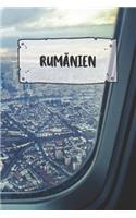 Rumänien: Liniertes Reisetagebuch Notizbuch oder Reise Notizheft liniert - Reisen Journal für Männer und Frauen mit Linien