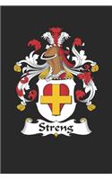 Streng: Streng Coat of Arms and Family Crest Notebook Journal (6 x 9 - 100 pages)