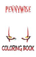 Pennywise Coloring Book: it, horror, itchapter, stephen king, clown, halloween, it movie, bill skarsgard, art, horror movies, it chapter two, pennywise the dancing clown, pe