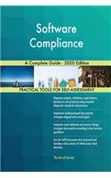 Software Compliance A Complete Guide - 2020 Edition