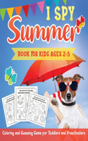 I Spy Summer Book for Kids Ages 2-5