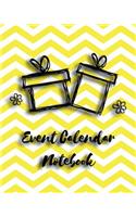 Event Calendar Notebook