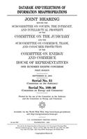 Database and Collections of Information Misappropriations
