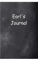 Earl Personalized Name Journal Custom Name Gift Idea Earl: (Notebook, Diary, Blank Book)(Name Personalized Journals Notebooks Diaries)