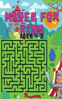 Mazes For Kids Ages 4-8