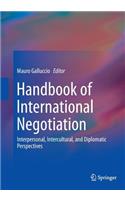 Handbook of International Negotiation