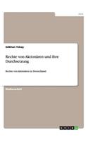 Rechte von Aktionären und ihre Durchsetzung