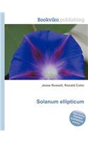 Solanum Ellipticum: (English)