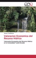 Valoracion Economica del Recurso Hidrico