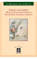 Isabelle De Charriere (Belle De Zuylen). Early Writings. New Material from Dutch Archives